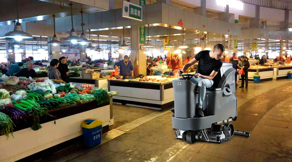 菜市場(chǎng)洗掃一體機(jī)
